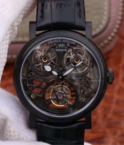 Franck Muller GIGA Round Skeleton Tourbillon Watch
