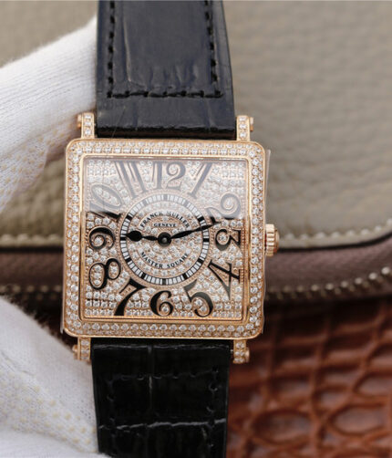 Franck Muller MASTER SQUARE full of diamonds and stars series