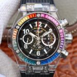 Hublot BIG BANG series 411.JX.4802.RT "full transparent watch"