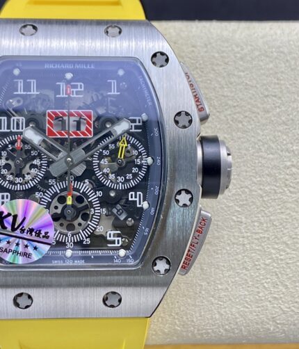 KV Richard Titanium Steel Chronograph RM011 FELIPE MASSA Series