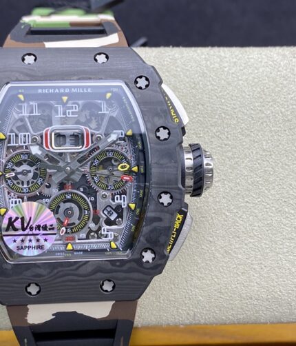 KV Richard Mille RM-011 Forged Carbon Fiber Chronograph