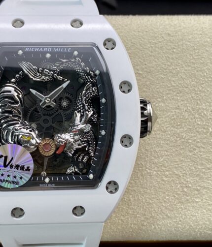 KV Richard Mill RM051 Ceramic Dragon and Tiger Design Watch