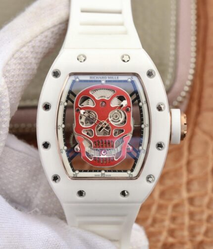 KV Richard Mille RM52-01 Hollow Skull Watch