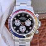 BL Rolex 116599RBow new rainbow circle Daytona upgraded version 40mm men's watch.