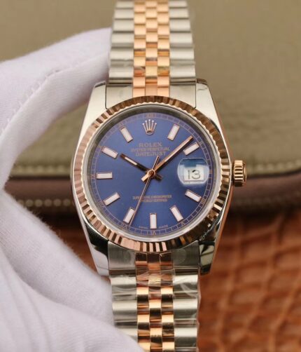 GM log 36mm rose gold 2018 new log 14k gold-packed series.