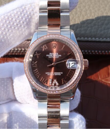 N Rolex Journal Series 178383 Ladies 31mm Diameter Watch.