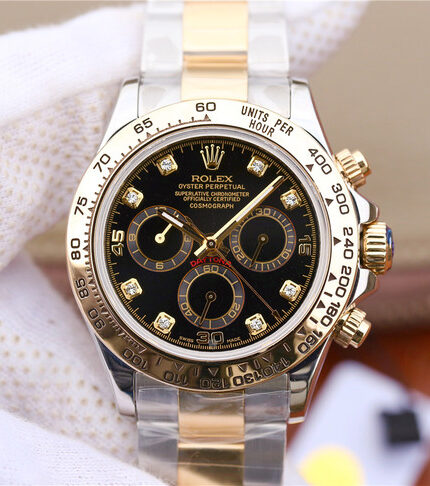 3A Rolex Cosmos gold (15 microns thick) Zhou Ditongna series 116503
