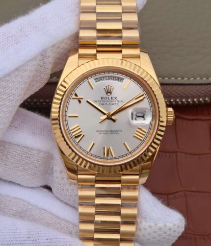 CR Rolex gold-plated day-date