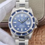 GS Rolex Submariner Submariner Diamond Custom Edition! It is the fusion of luxurious sparkle and never fading, and it is the best choice for the classic trend!